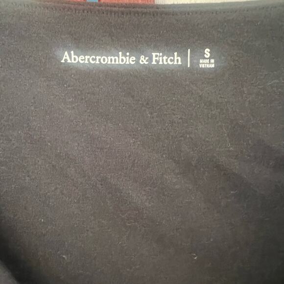 ABERCROMBIE & FITCH BLACK‎ LONG SLEEVE BODYSUIT NWT SIZE S - Picture 6 of 6